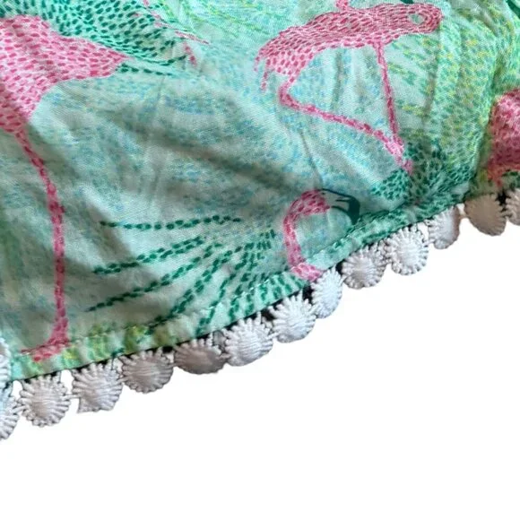 Kenny Flowers The Sunshine State Vacation Maxi Dress Flamingo Beach Size Large - Picture 4 of 12